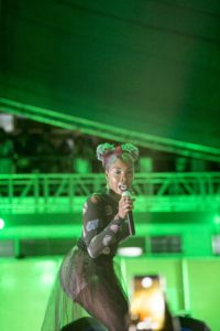Feli Nuna performs at KNUST  Hall week 2018
