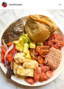 Ghanaian meal