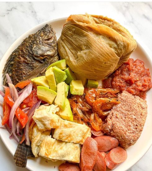 Ghanaian meal