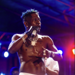 Shatta Wale performs at Accravaganza event
