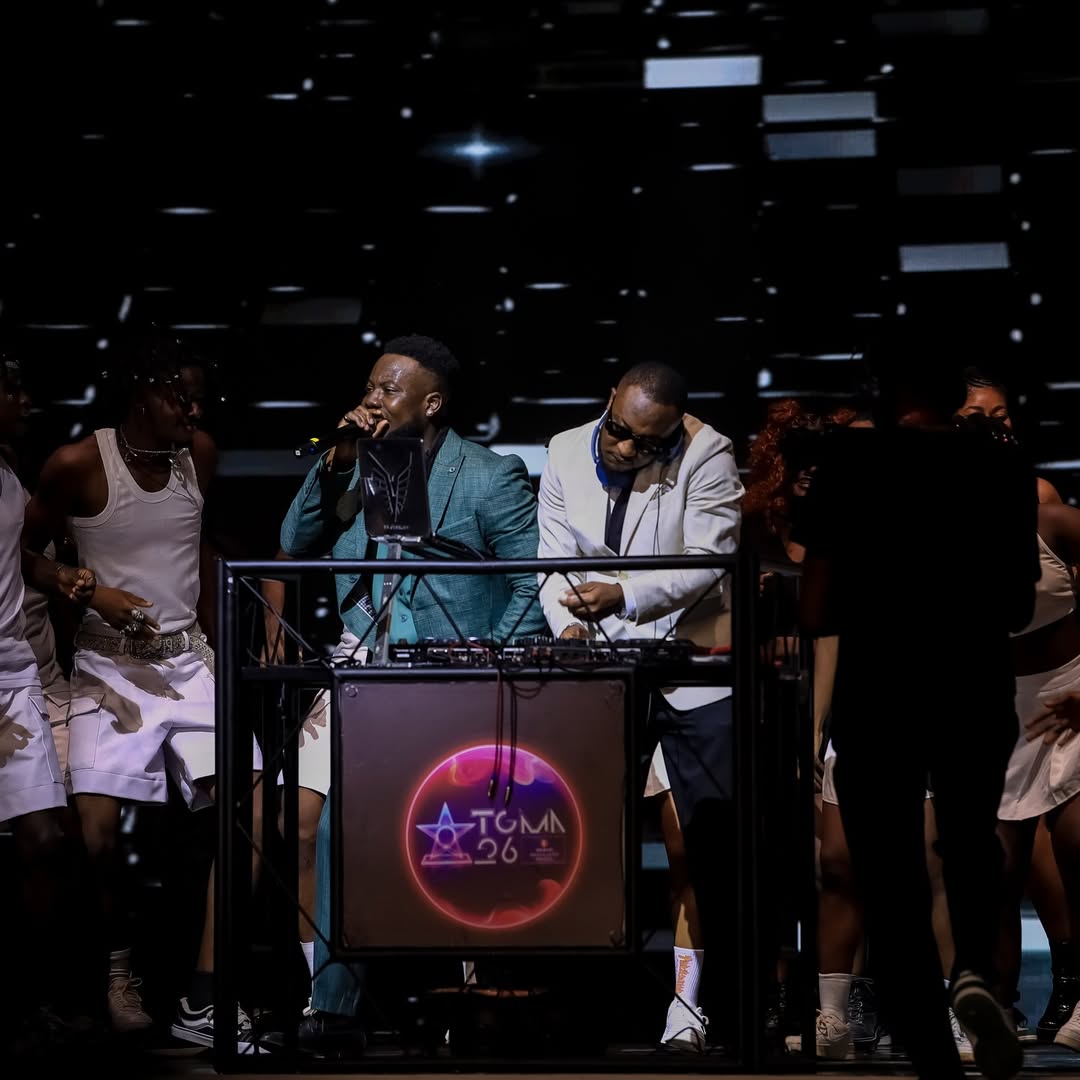 Kojo Manuel and DJ Vyrusky make history with first hypeman-DJ set at TelecelGhana Music Awards 2025